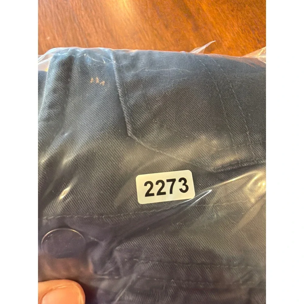 OshKosh Bgosh Kids Navy Blue Fleece Lined Vestbak Overalls size 24 Months